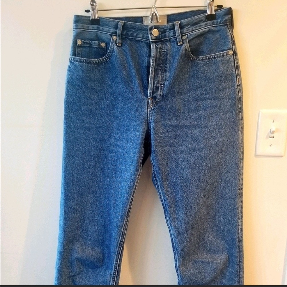 EVERLANE CHEEKY CROP STRAIGHT JEANS